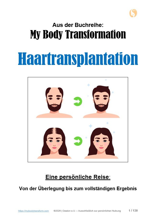 Haartransplantation + PRP Behandlung (Plasma-Therapie)